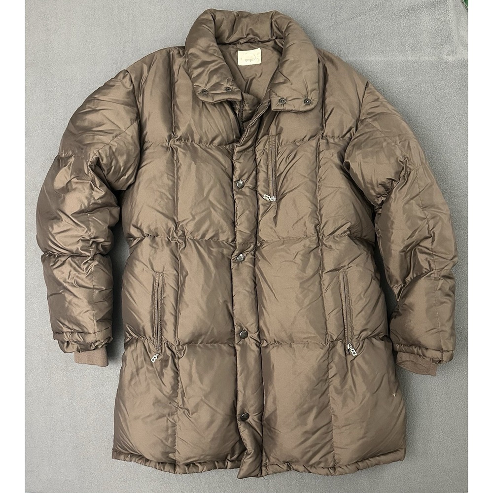 Vintage Bogner Fire And Ice Goose Down Parka Belted Puffer Jacket Women's XL